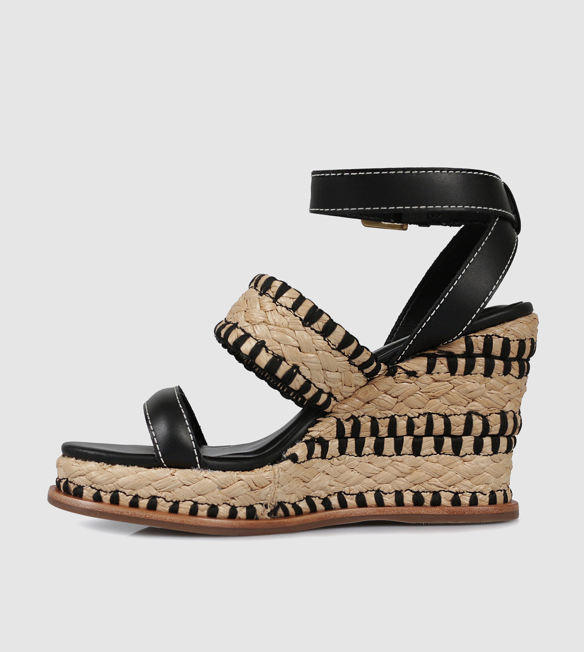 Bianca Wedge Sandals by Sempre Di