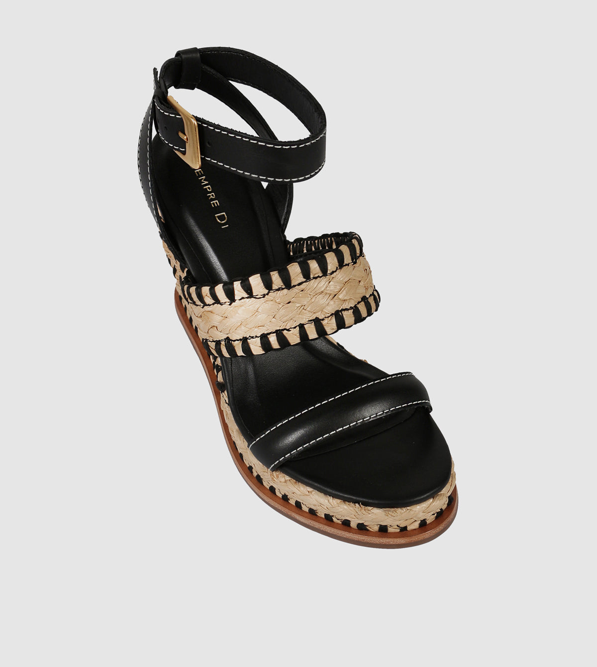 Bianca Wedge Sandals by Sempre Di