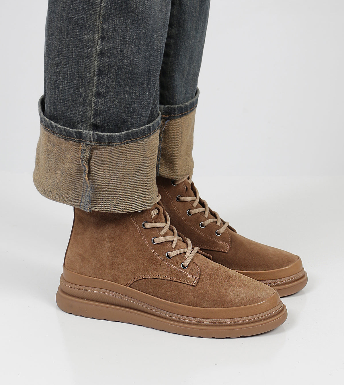Oren Lace-up Boots by Sempre Di