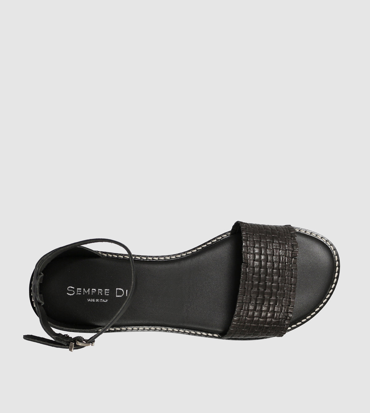 Greta Flat Sandals by Sempre Di