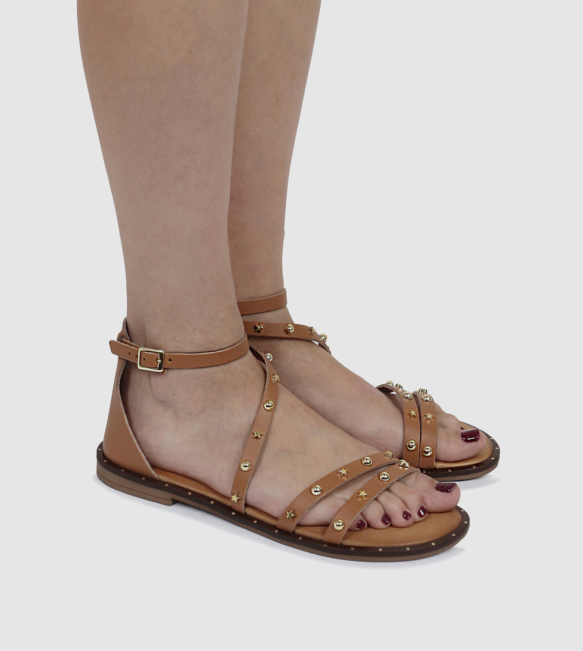 Faren Flat Sandals by Sempre Di
