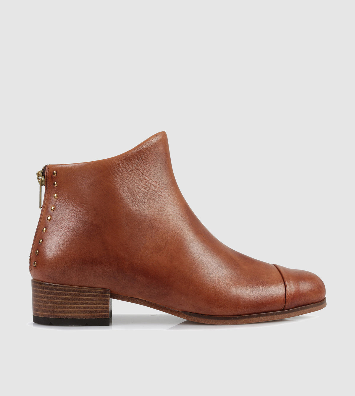 Beau5 Leather Ankle Boots by Beau Coops