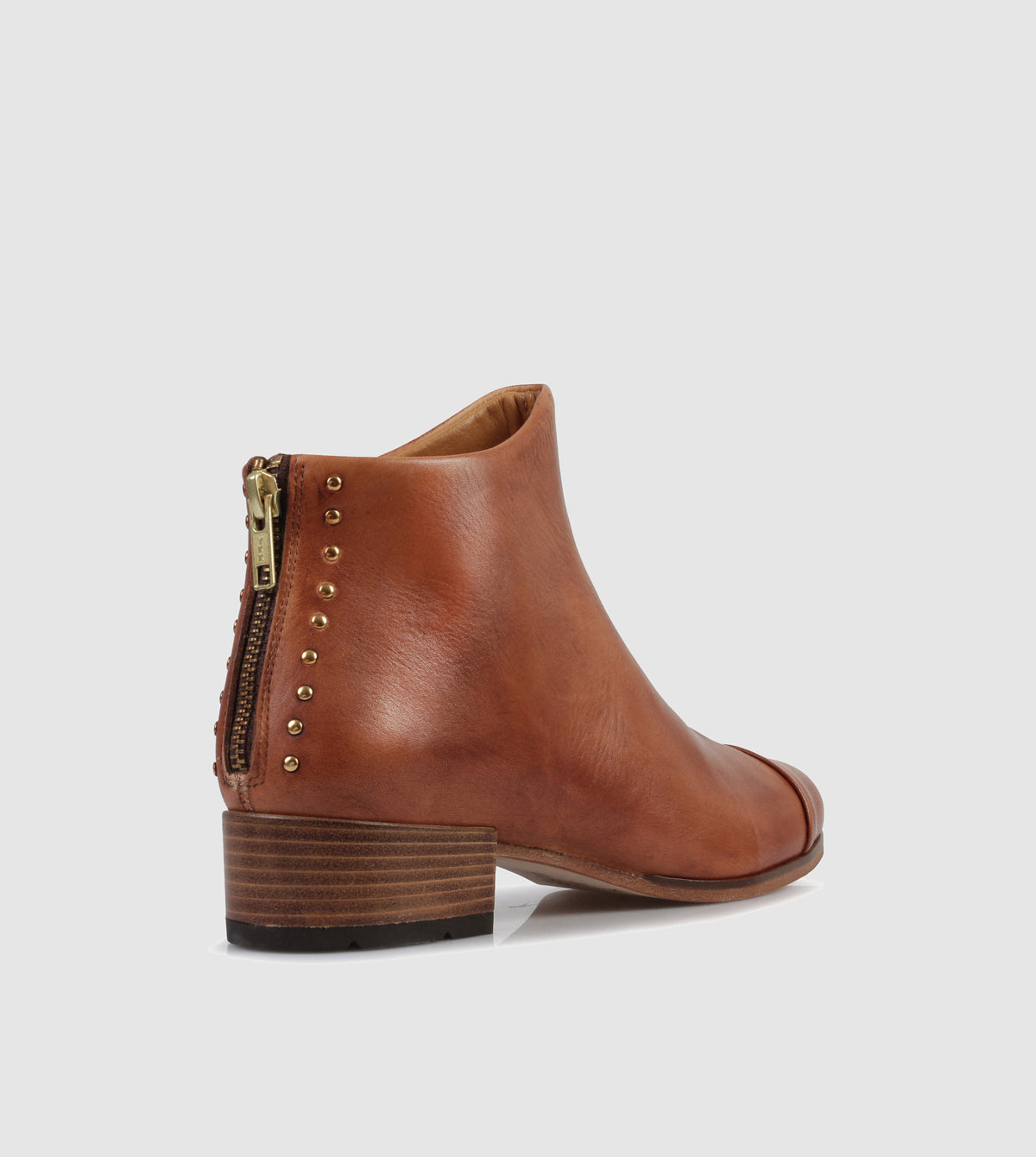 Beau5 Leather Ankle Boots by Beau Coops