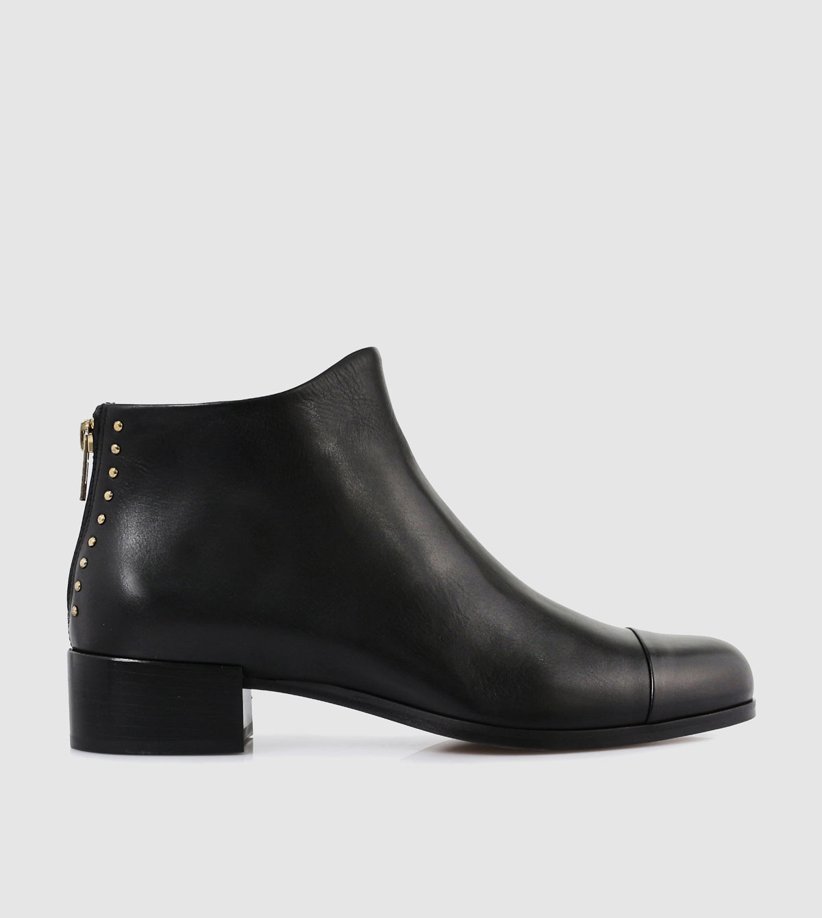 Beau5 Leather Ankle Boots by Beau Coops