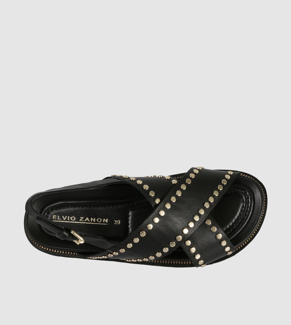 Noir Sandals by Elvio Zanon