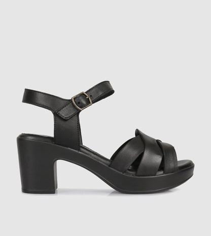 Aria Block Sandals by S Sempre Di