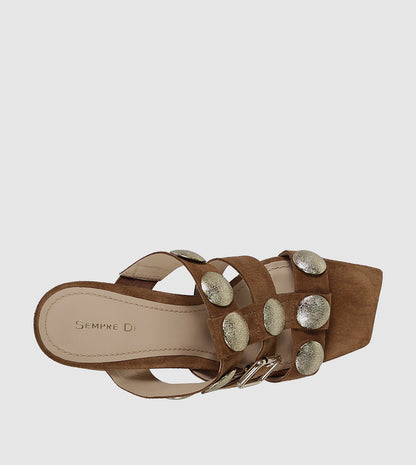 Fiora Block Sandals by Sempre Di
