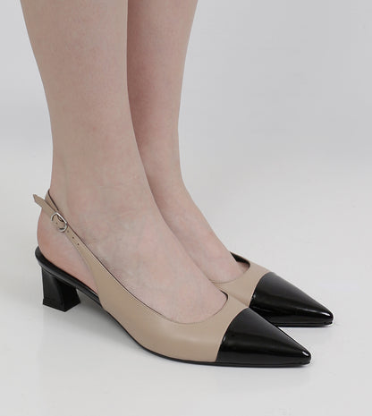 Neva Kitten Sling backs by Sempre Di