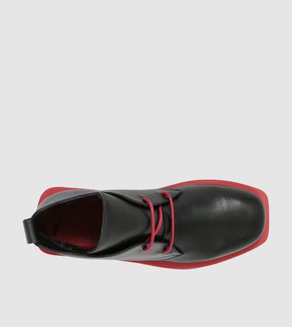 Frannie Lace-up Boots by S Sempre Di