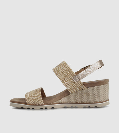 Roma Wedge Sandals by Piazza Grande