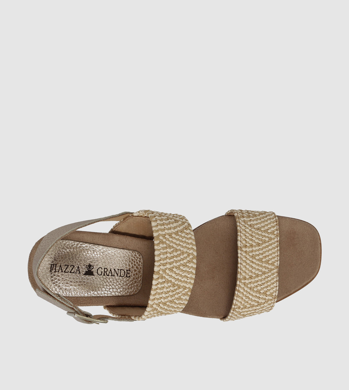 Roma Wedge Sandals by Piazza Grande