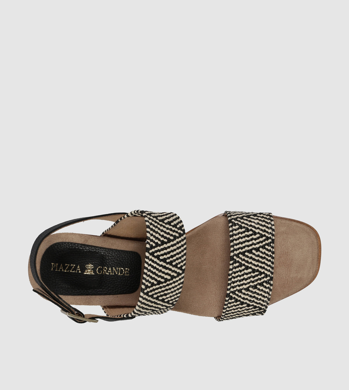 Roma Wedge Sandals by Piazza Grande