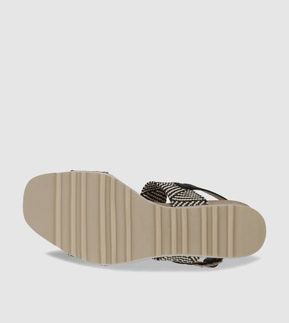 Roma Wedge Sandals by Piazza Grande