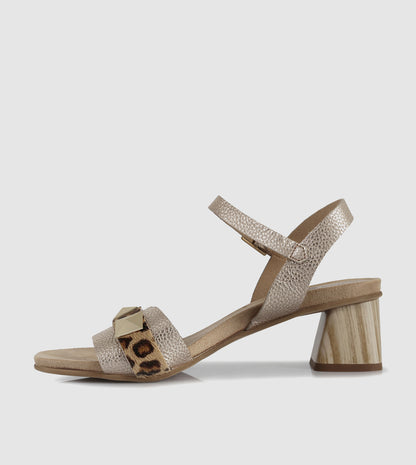 Zoelle Block Sandals by Piazza Grande