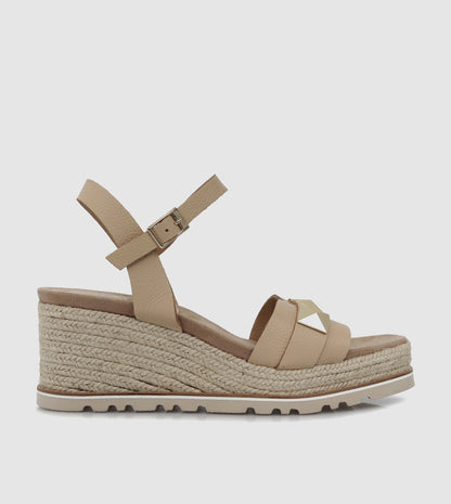 Avignon Wedge Sandals by Piazza Grande