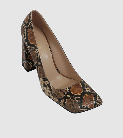 Versa Block Heels by Sempre Di