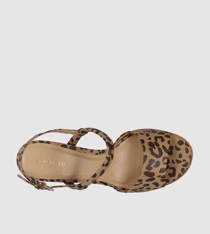 Mira Block Sandals by Sempre Di
