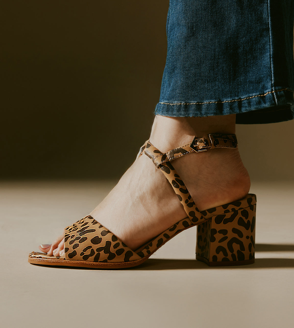 Mira Block Sandals by Sempre Di