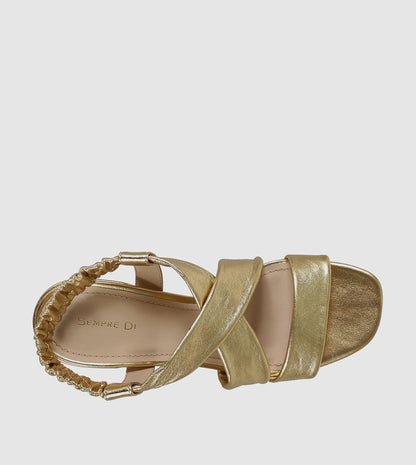 Joelle Block Sandals by Sempre Di