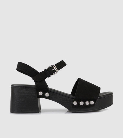 Veda Platform Heels by Sempre Di