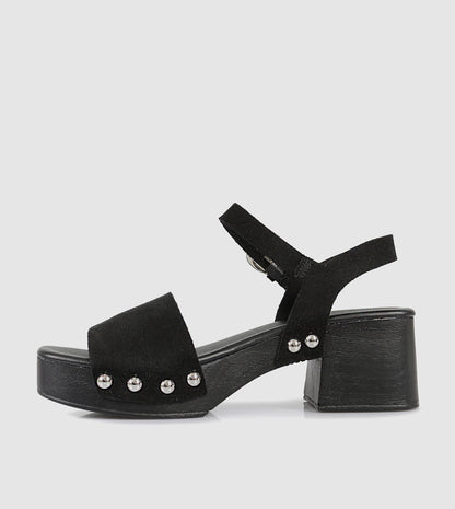 Veda Platform Heels by Sempre Di