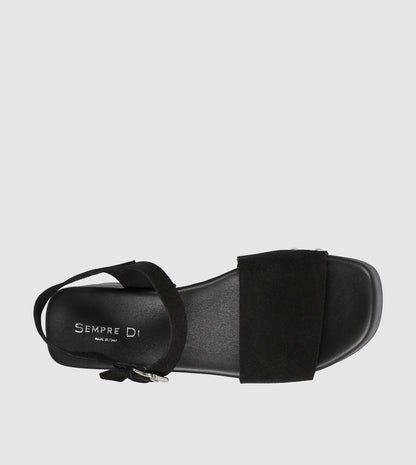 Veda Platform Heels by Sempre Di