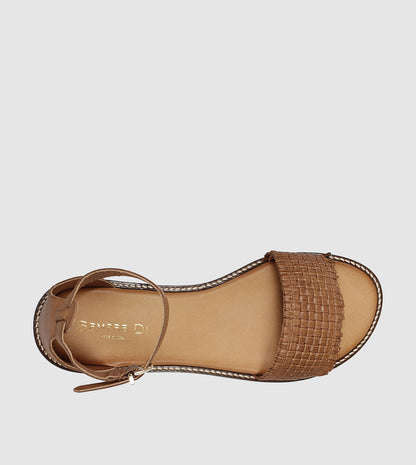 Greta Flat Sandals by Sempre Di