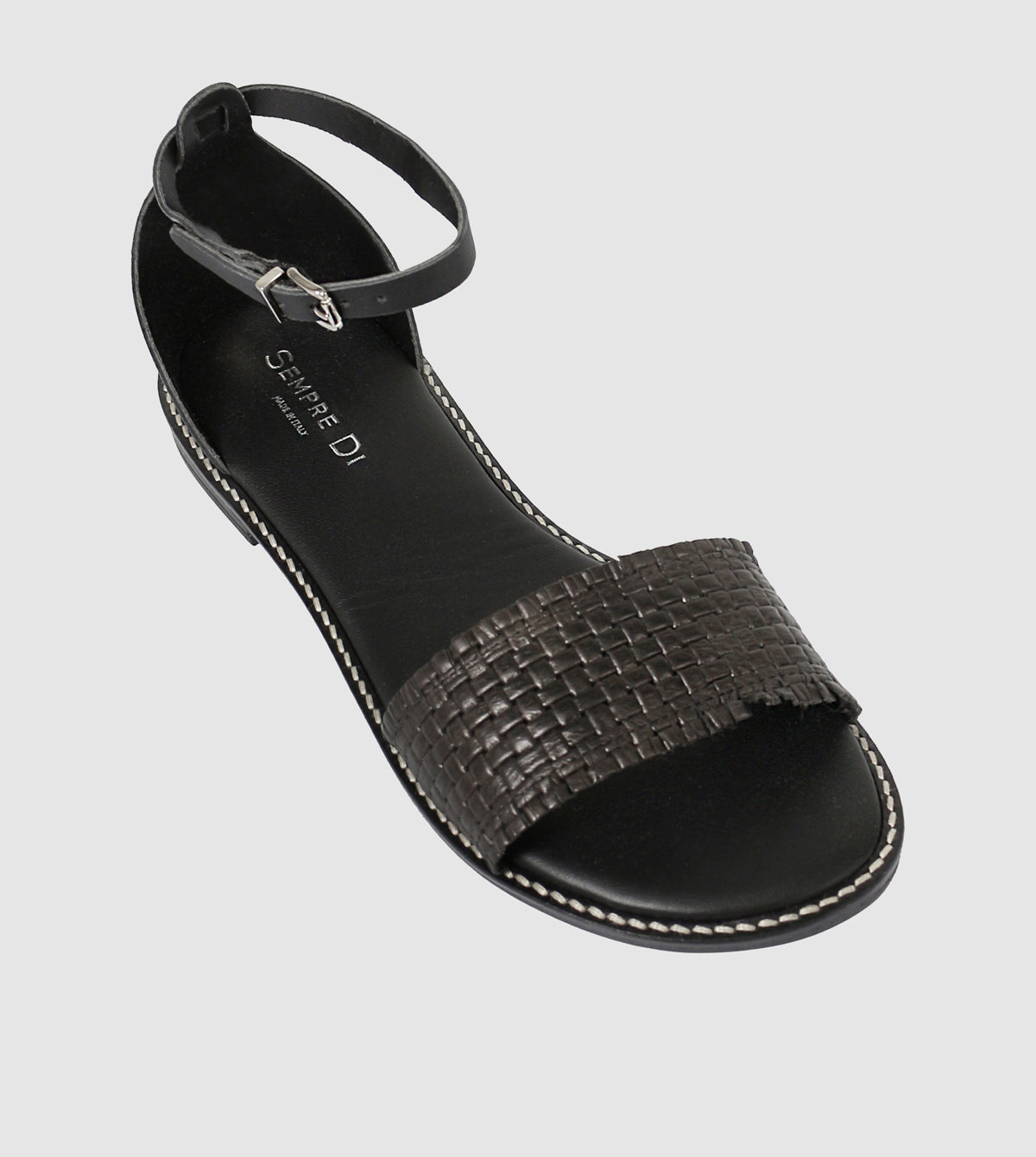Greta Flat Sandals by Sempre Di