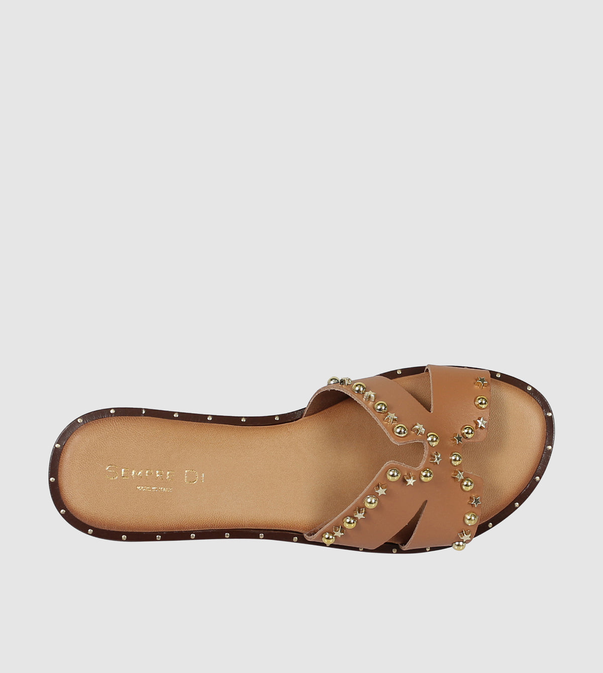 Thea Flat Sandals by Sempre Di