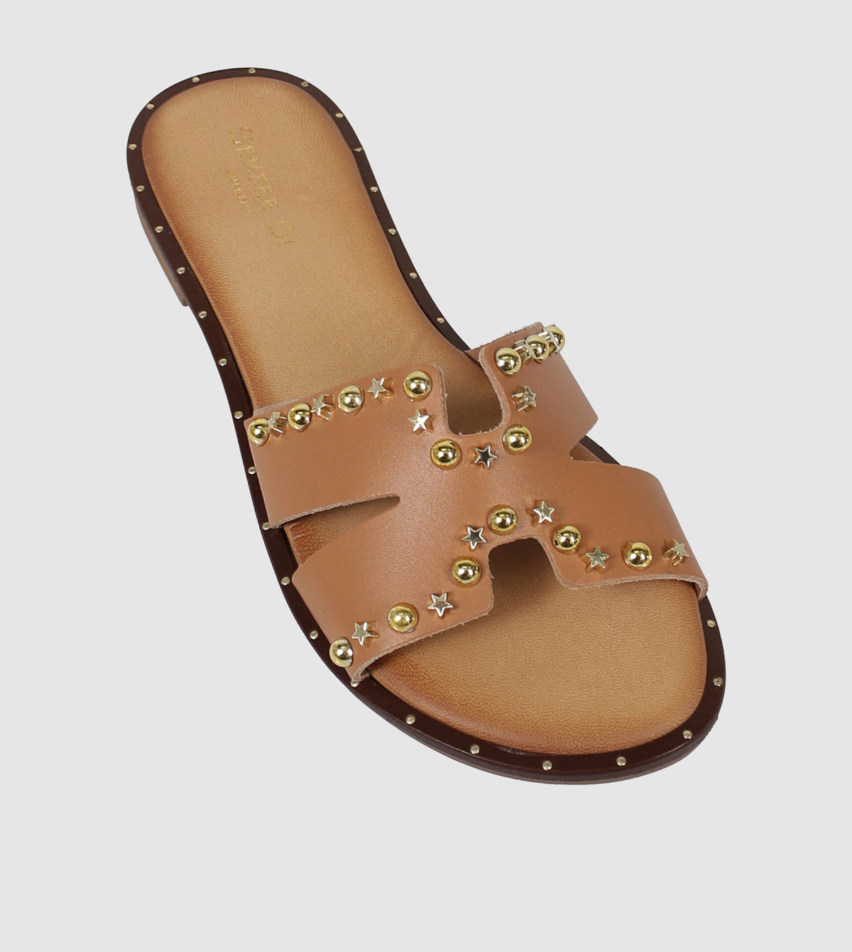 Thea Flat Sandals by Sempre Di