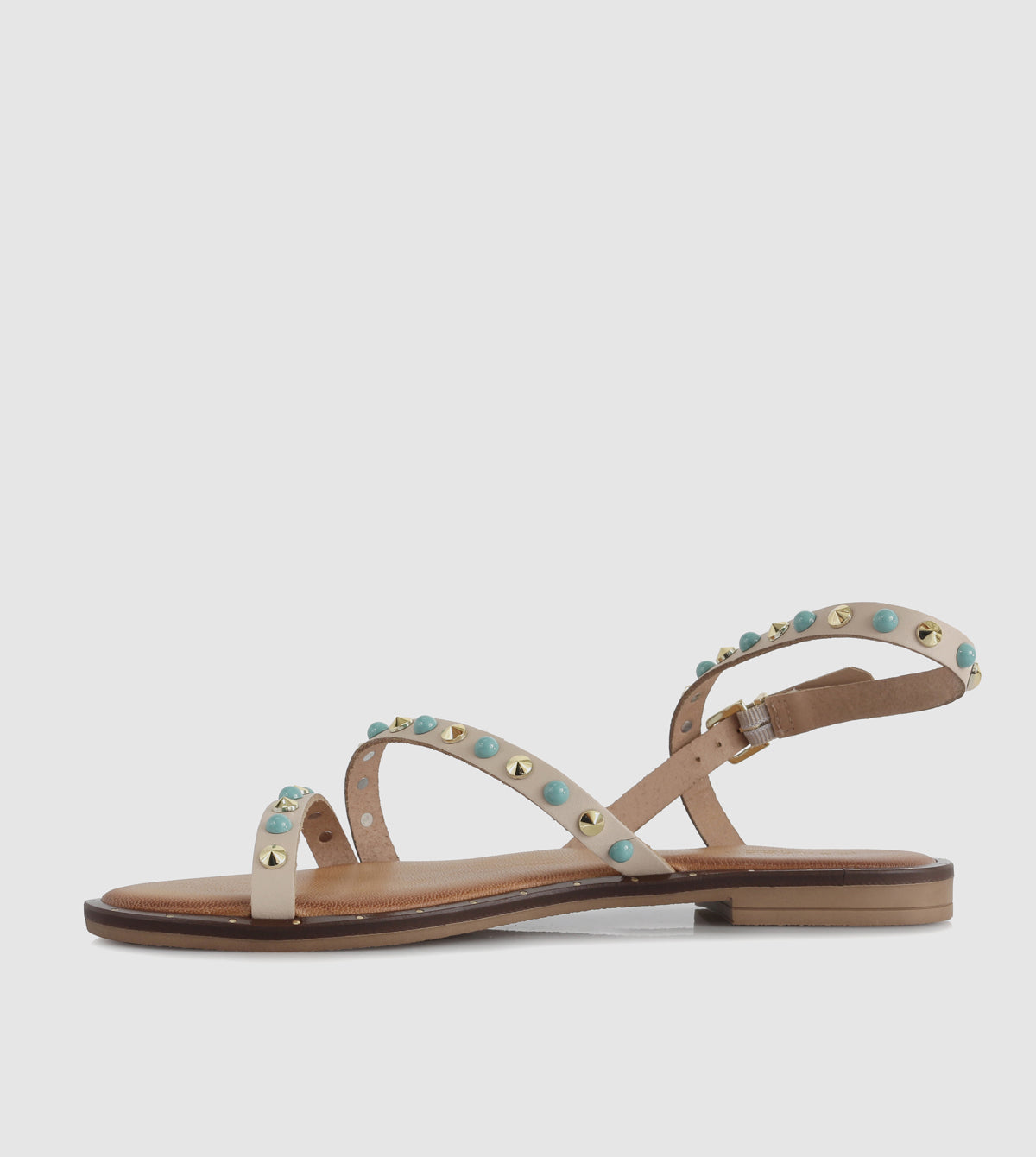 Viera Flat Sandals by Sempre Di