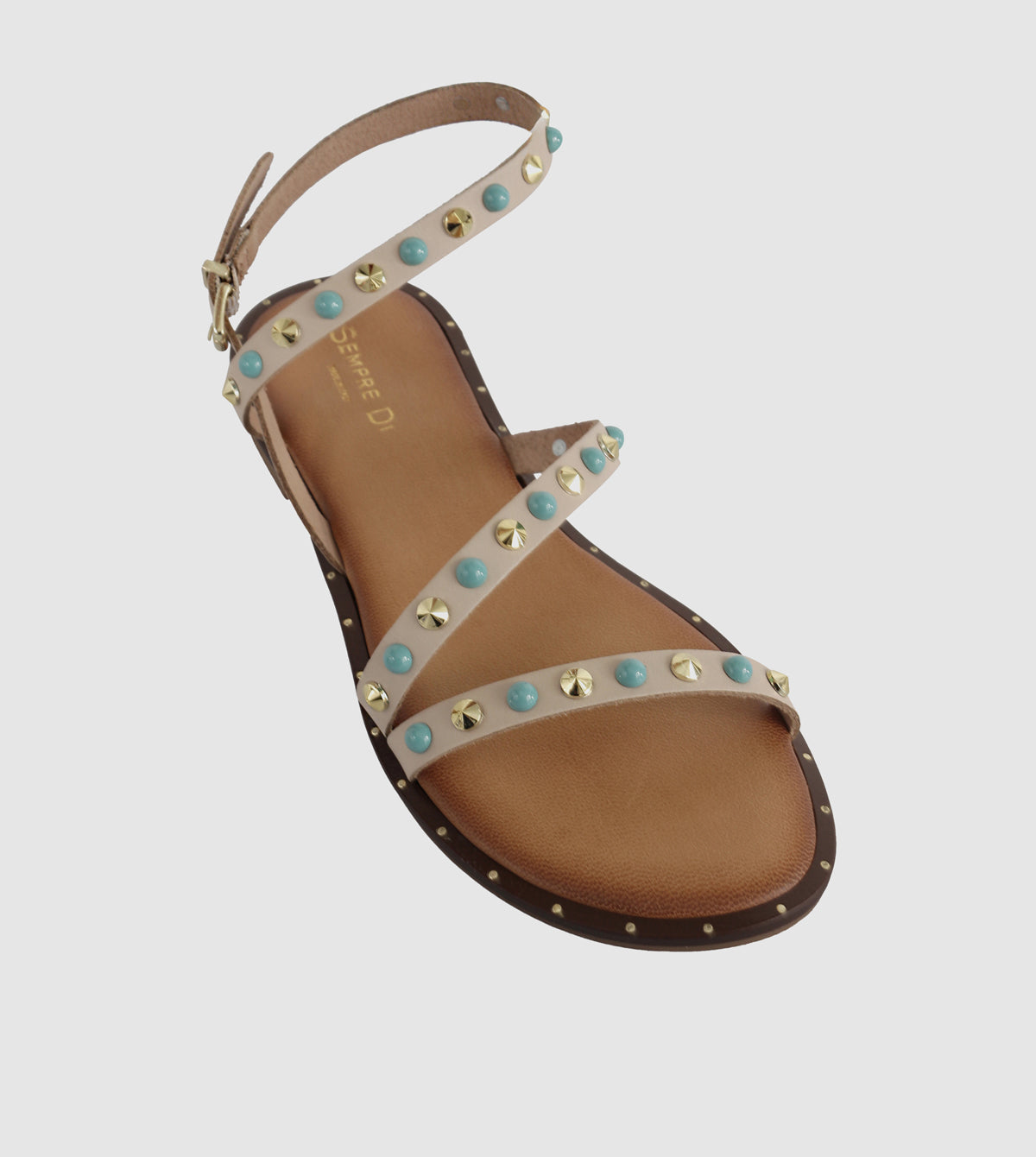 Viera Flat Sandals by Sempre Di