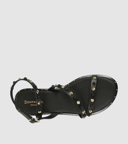 Viera Flat Sandals by Sempre Di