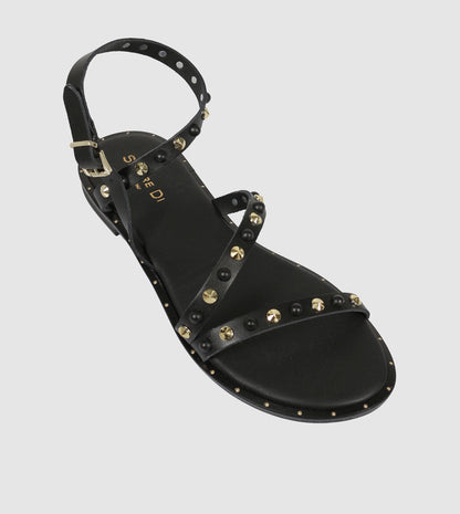 Viera Flat Sandals by Sempre Di