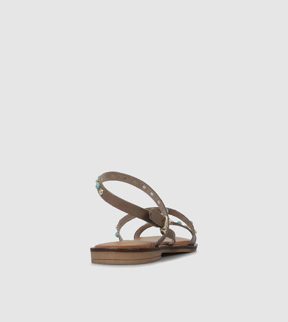 Viera Flat Sandals by Sempre Di