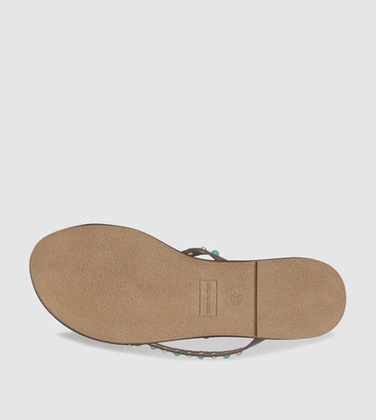 Viera Flat Sandals by Sempre Di