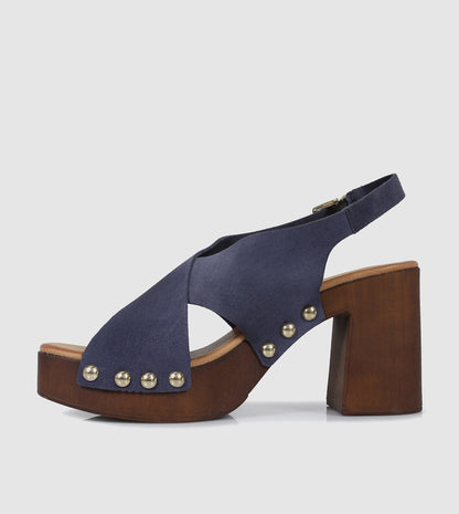 Riven Platform Heels by Sempre Di