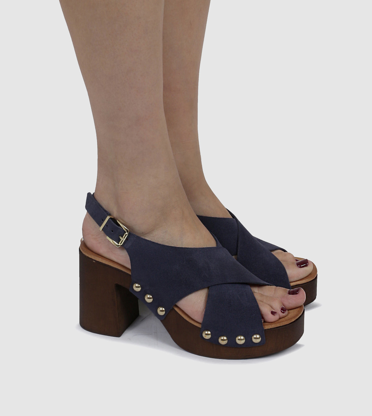 Riven Platform Heels by Sempre Di