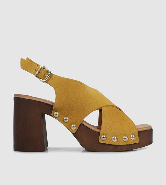 Riven Platform Heels by Sempre Di