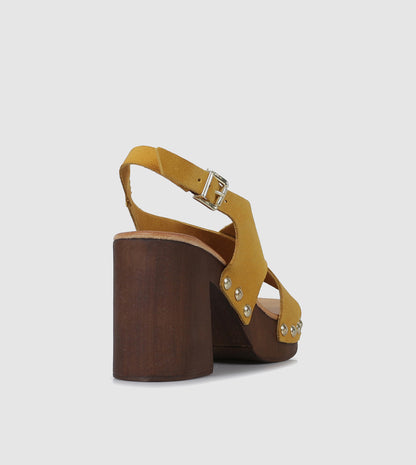 Riven Platform Heels by Sempre Di