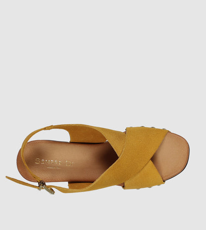 Riven Platform Heels by Sempre Di
