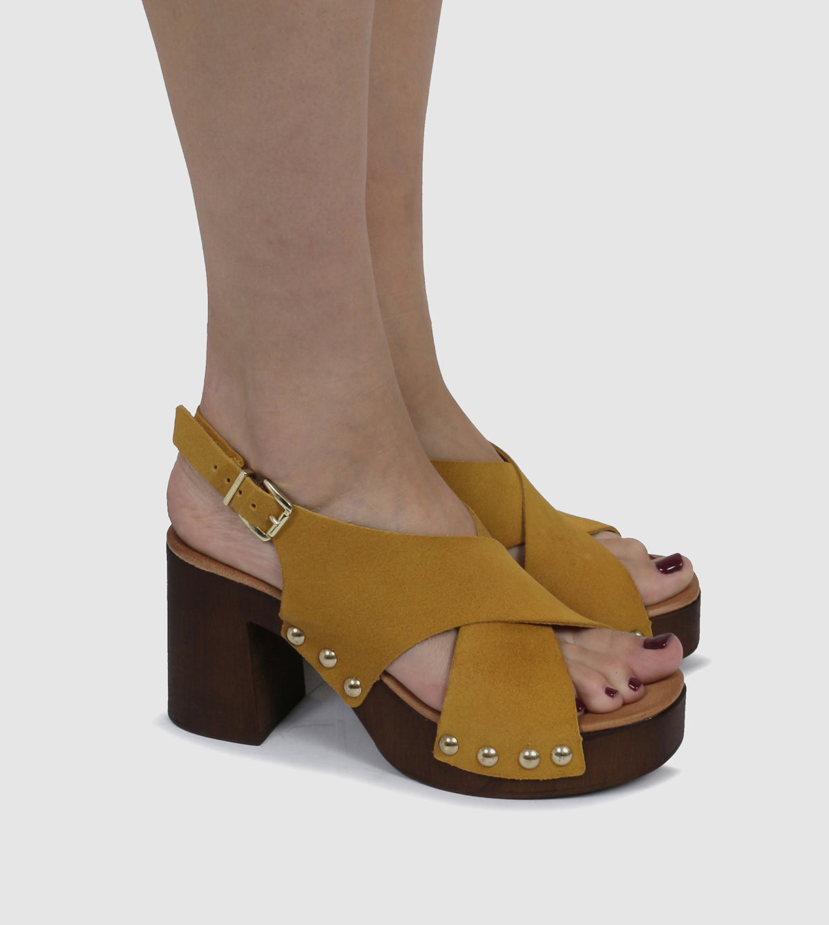 Riven Platform Heels by Sempre Di