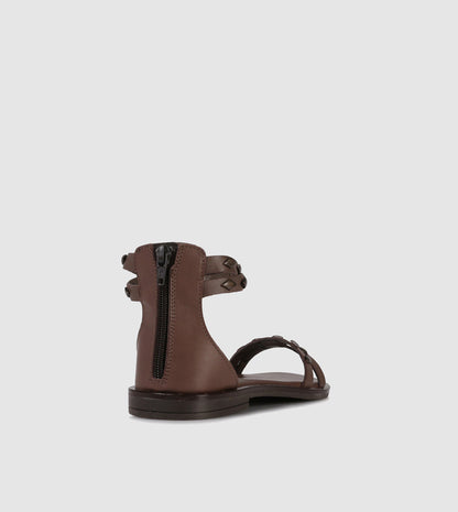 Yalina Flat Sandals by Sempre Di