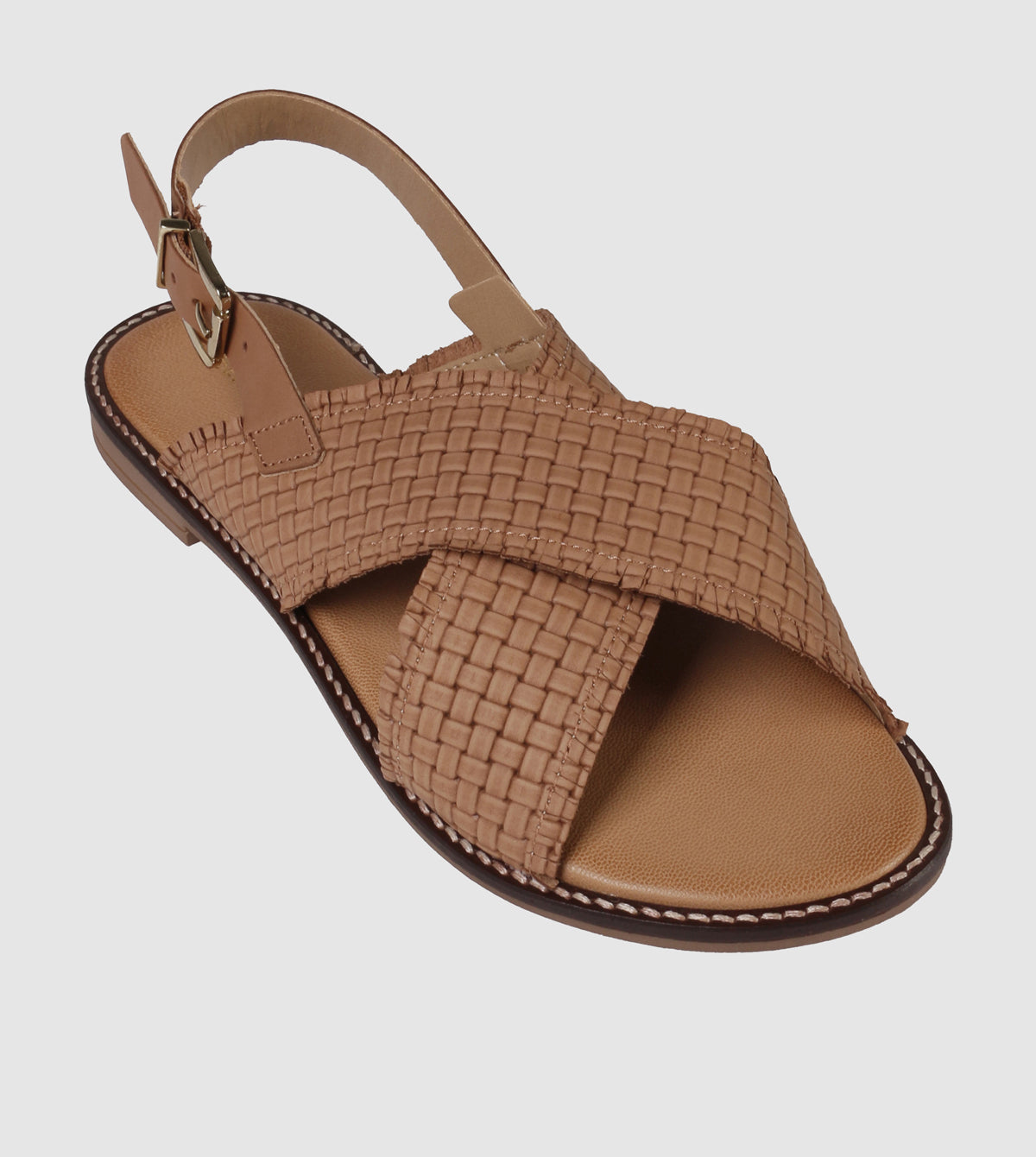 Gracie Flat Sandals by Sempre Di