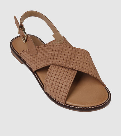 Gracie Flat Sandals by Sempre Di