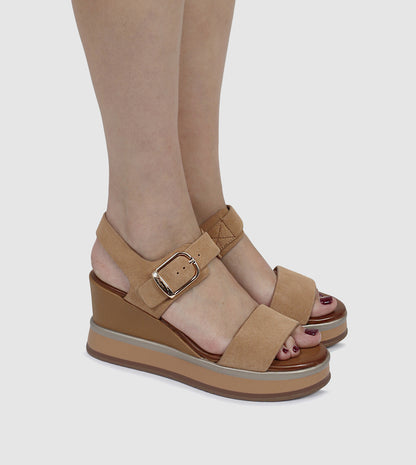 Luhya Wedge Sandals by S Sempre Di