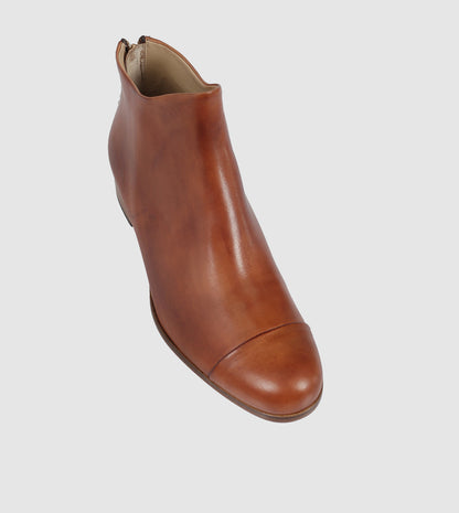 Beau5 Leather Ankle Boots by Beau Coops