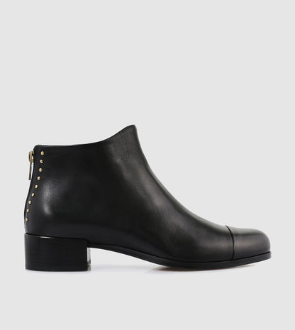 Beau5 Leather Ankle Boots by Beau Coops