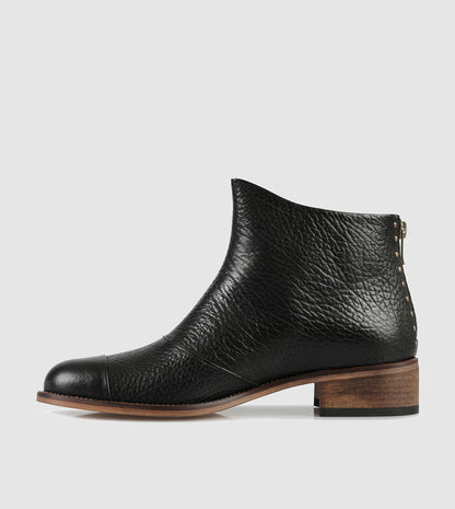 Beau5 Montone Leather Boots by Beau Coops