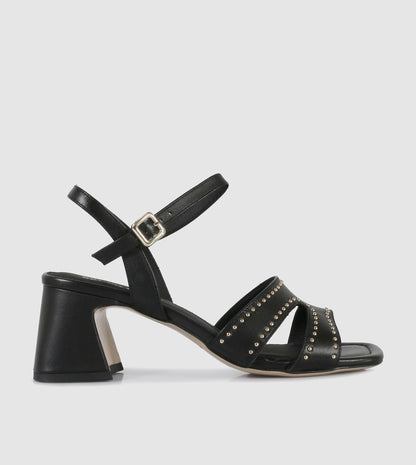 Oriane Block Sandals by Bruno Premi